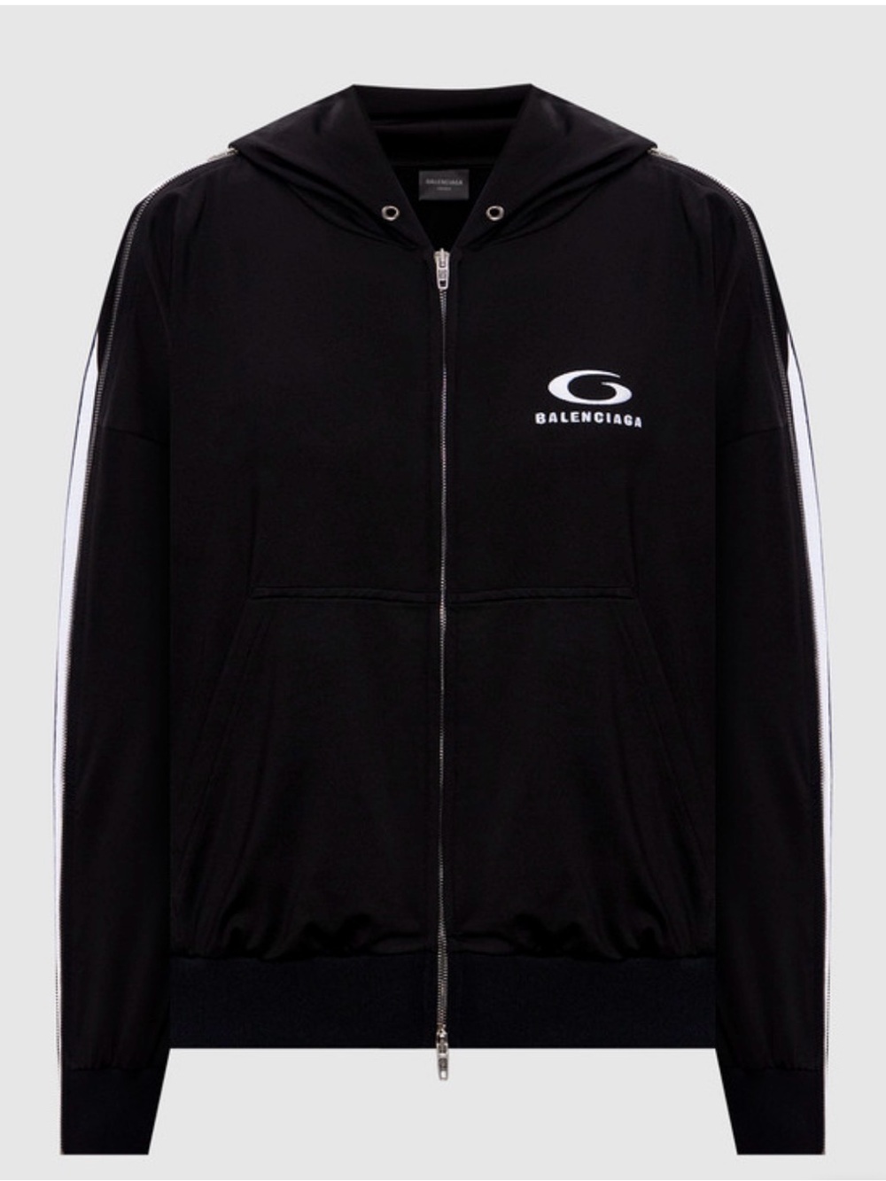Balenciaga Unity Sports Icon / Zip-Up Track Jacket Hoodie